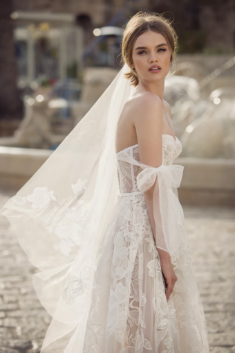 Arava Polak Bridal Style #Violette #1 Ivory thumbnail