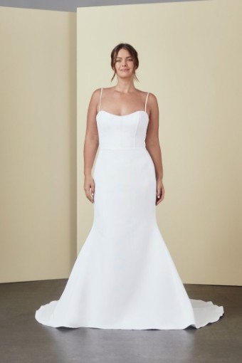 Nouvelle Amsale Style #Millie - R301 #0 default Silk White thumbnail