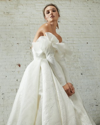 Rivini Style #Xenia W/Sleeve #3 Ivory thumbnail