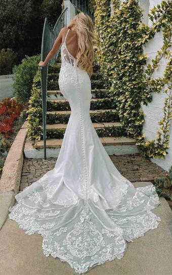 Martina Liana Style #ML1406 - Dress & Sleeves #2 default Iv/Pl thumbnail