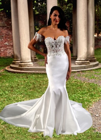 Eve of Milady Style #1661 - Dress only #0 default Diamond White thumbnail