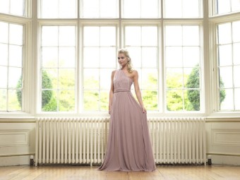 Onlyway Style #Worldaway Dress - Jersey/Mesh #4 Cocoa Blush thumbnail