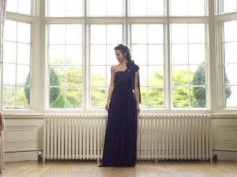 Onlyway Style #Worldaway Dress - Jersey/Mesh #9 Cocoa Blush thumbnail