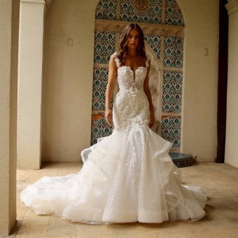 Eve of Milady Style #4414 #0 default Ivory/Blush/Nude thumbnail
