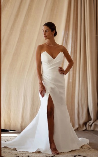 Martina Liana Style #ML1557 -  Dress only #0 default Silk Ivory thumbnail