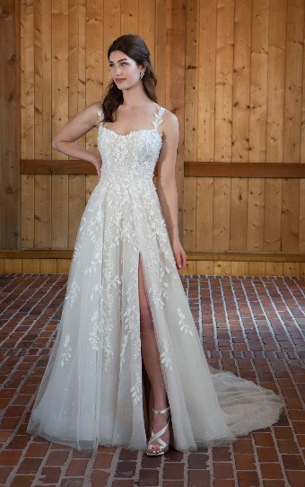 Essense of Australia Style #D3668 Beaded/Glitter- Lined #0 default Ivory thumbnail