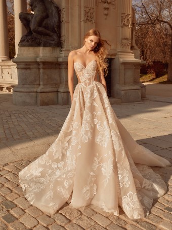 Galia Lahav Style #Evelyn Straight Size #0 default AS thumbnail