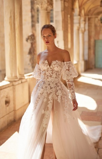 Arava Polak Bridal Style #Angelique X #0 default Ivory/Powder thumbnail