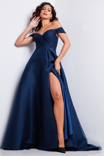 Jovani Style #JVN23557 #0 default Navy thumbnail