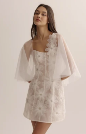 Arava Polak Bridal Style #Fia #1 default Ivory/Silver thumbnail