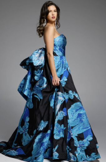 Jovani Style #42436 #1 Blue/Black thumbnail