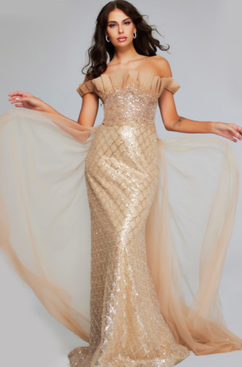 Jovani Style #39389 #0 default Light Brown thumbnail