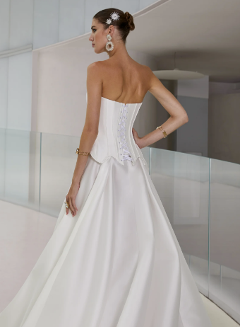 Galia Lahav Style #Duchess - Straight size #1 Milky White thumbnail