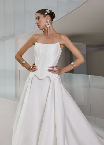 Galia Lahav Style #Duchess - Straight size #2 default Milky White thumbnail