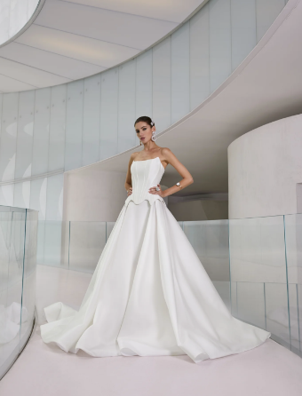 Galia Lahav Style #Duchess - Straight size #0 default Milky White thumbnail