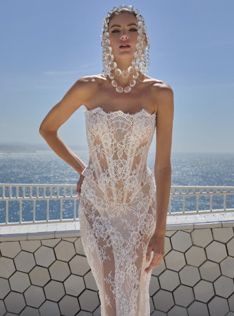 Galia Lahav Style #Evangeline - Straight Size #2 Ivory/Nude thumbnail