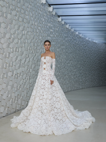 Galia Lahav Style #Contessa - Straight Size #0 default Ivory/Nude thumbnail