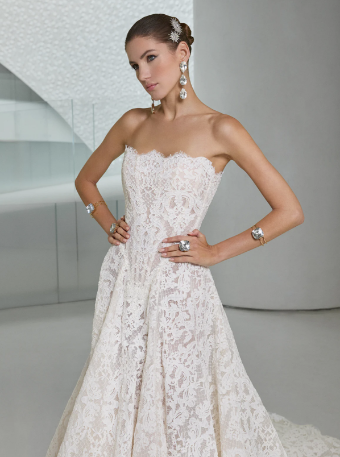Galia Lahav Style #Splendid - Straight size #2 Light Blush/Ivory thumbnail