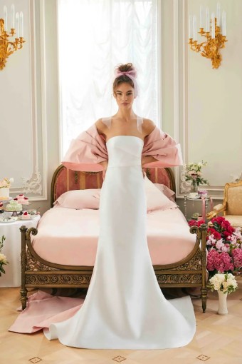 Sareh Nouri Style #Until Next Time X- Dress& Cape #0 default Ivory thumbnail