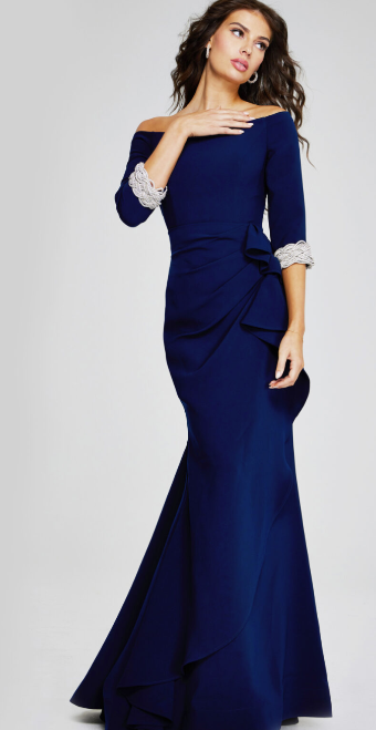 Jovani Style #42409 #0 default Navy thumbnail