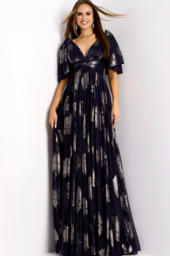 Jovani Style #44374 #0 default Navy thumbnail