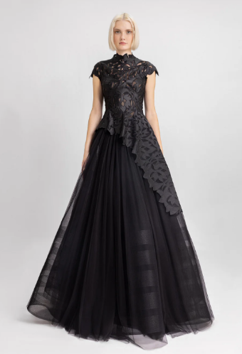 Gemy Malouf Style #EDSS252030T1+LS #2 Black thumbnail
