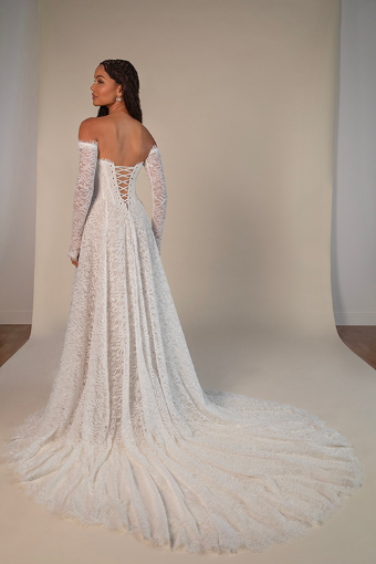 All Who Wander Style #HADLEY #1 (IV-IV) Ivory Lace and Tulle over Ivory Gown thumbnail