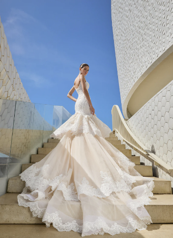 Galia Lahav Style #Pompadour - Straight Size #1 Ivory thumbnail