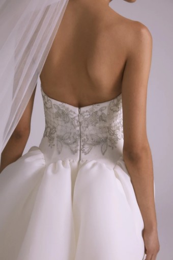 Amsale Style #Noor - A816 #2 Ivory thumbnail