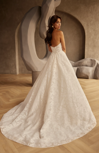 Paloma Blanca Style #P5128- Dress Only #1 Natural/Blush thumbnail