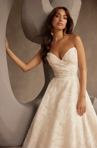 Paloma Blanca Style #P5128- Dress Only #2 default Natural/Blush thumbnail