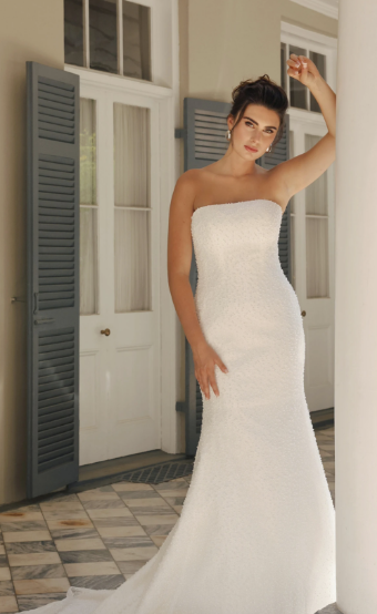 Essense of Australia Style #D4182 - SIB #1 (IV-IV) IVORY BEADED TULLE OVER IVORY GOWN thumbnail