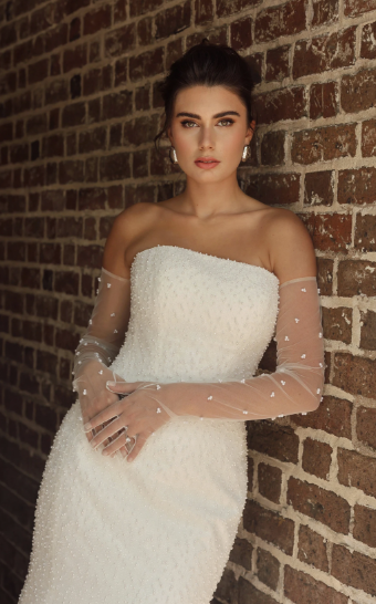 Essense of Australia Style #D4182 - SIB #2 default (IV-IV) IVORY BEADED TULLE OVER IVORY GOWN thumbnail