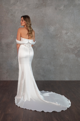 Essense of Australia Style #D4303- Dress and Straps #1 (IVR) Ivory thumbnail