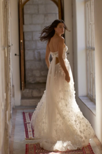 Arava Polak Bridal Style #Elodie #1 Ivory thumbnail