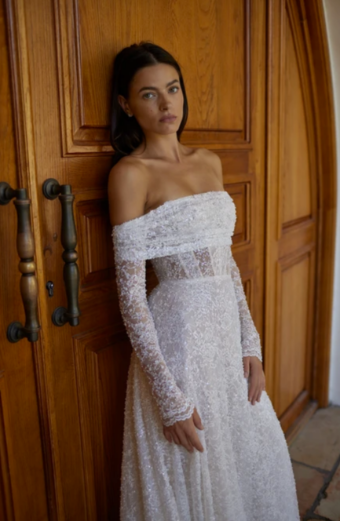 Arava Polak Bridal Style #Leni #2 Ivory thumbnail