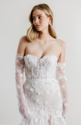 Watters Style #Brynne W/Sleeves 60902B #0 default Ivory thumbnail