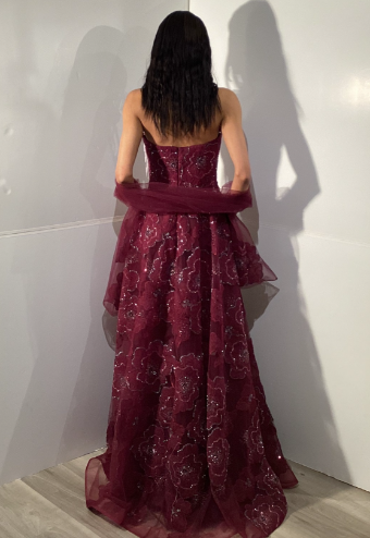 Jovani Style #46033 #1 default Burgundy thumbnail
