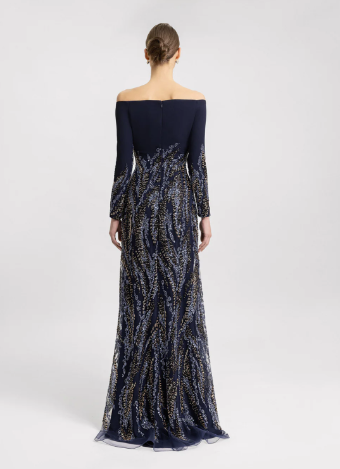 Gemy Malouf Style #EDPF252079LD #1 default Navy thumbnail