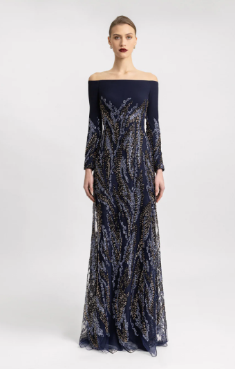 Gemy Malouf Style #EDPF252079LD #0 default Navy thumbnail