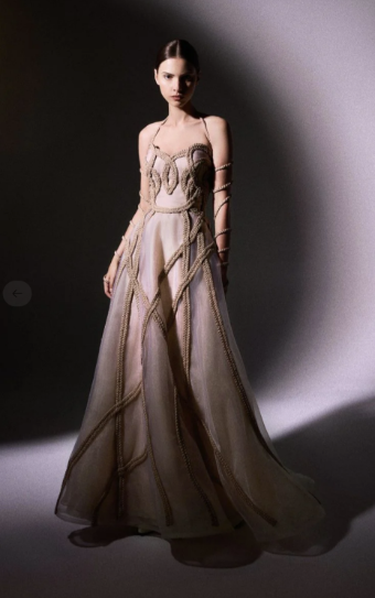 Gemy Malouf Style #GMW267656LD #0 default Nude thumbnail