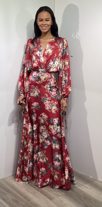 Jovani Style #466911 #0 default Red Print thumbnail