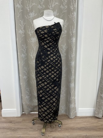 Fouy Chov Style #2128 #0 default Blk/Gold Metallid Tulle thumbnail