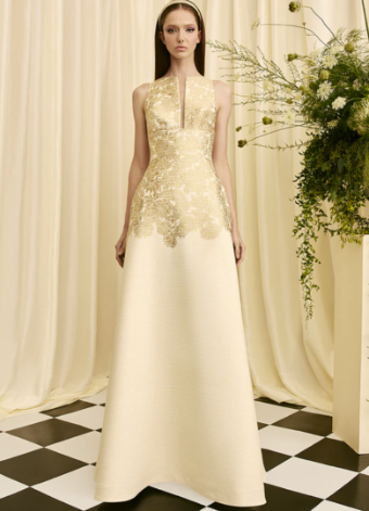 Audrey & Brooks Style #7018 #0 default Cream/Gold thumbnail