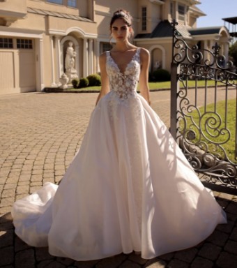 Eve of Milady Style #1722 #0 default Diamond White/Blush thumbnail