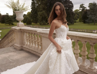 Arava Polak Bridal Style #Marie #1 Ivory/Ivory thumbnail