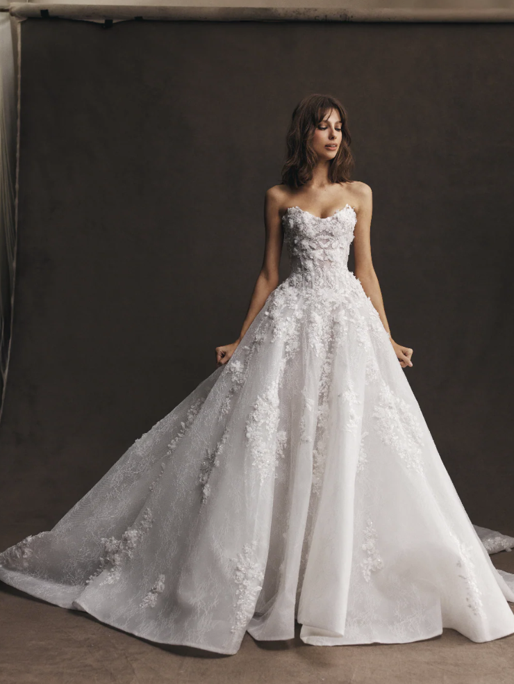 leah da gloria wedding dress Used Leah Da Gloria Antionette Wedding Dress main image 1