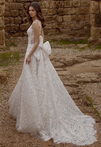 Pnina Tornai Style #14998PS - Dress only #0 default Silk White/Nude thumbnail