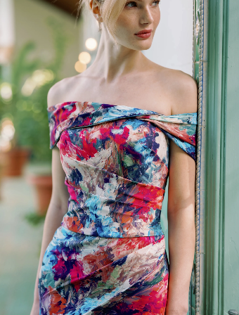 Sareh Nouri Style #Bardot #1 default Multi Print thumbnail