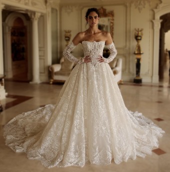 Eve of Milady Style #4443 #0 default Diamond White/Blush thumbnail